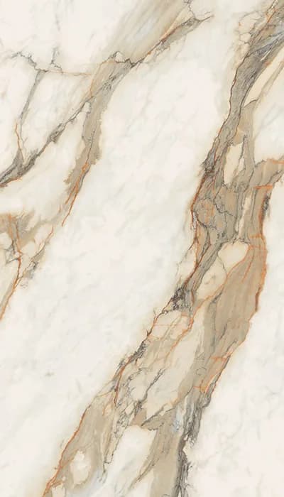 Calacatta Hermitage — large-format marble-effect surface
