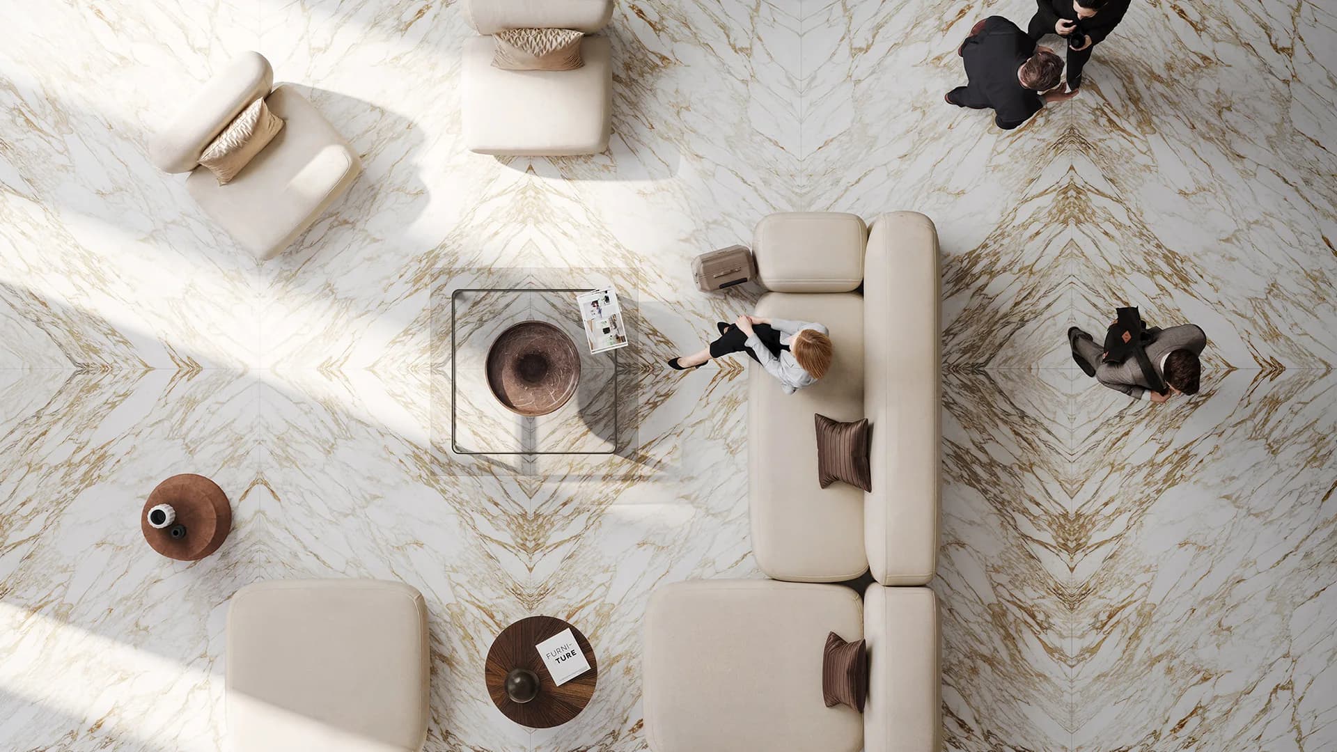 Marble surfaces — Arabescato Diva