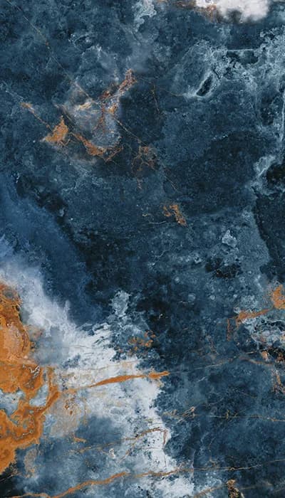Ocean Blue — large-format onyx-effect surface
